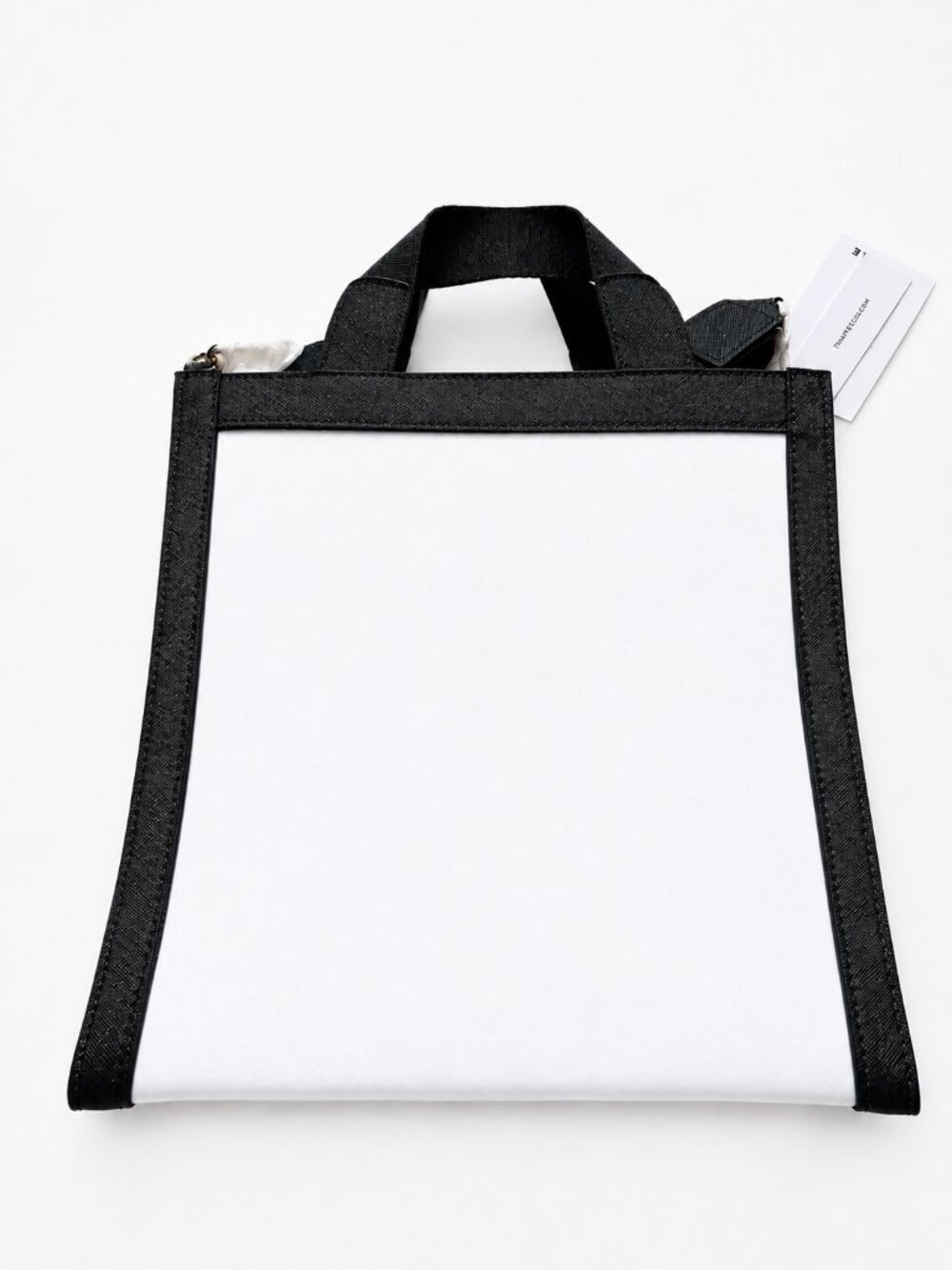Truffle Clarity Tote in Black - Rare/Discontinued - New in Package